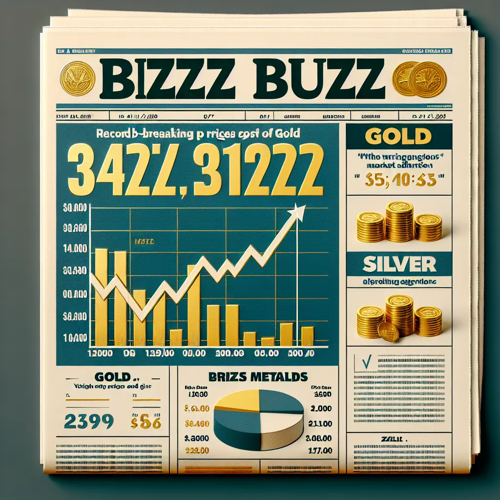 Gold and Silver Prices Reach Historical Peak – Bizz Buzz Market Updates