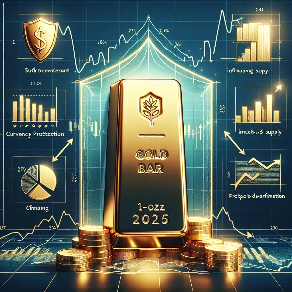 5 compelling reasons to invest in 1-ounce gold bars as a solid investment opportunity