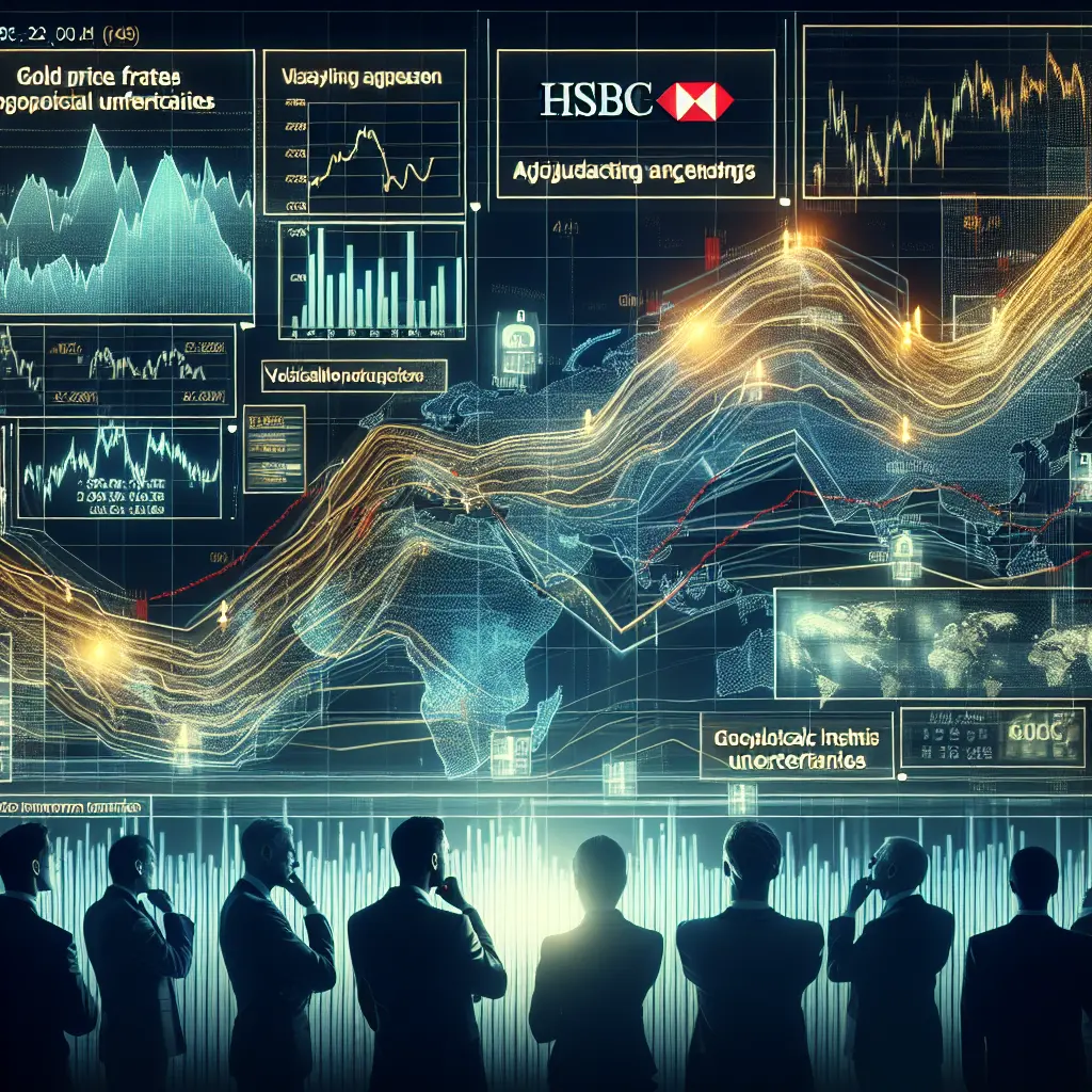 HSBC Forecasts Rise in Gold Prices Amidst Global Geopolitical Tensions