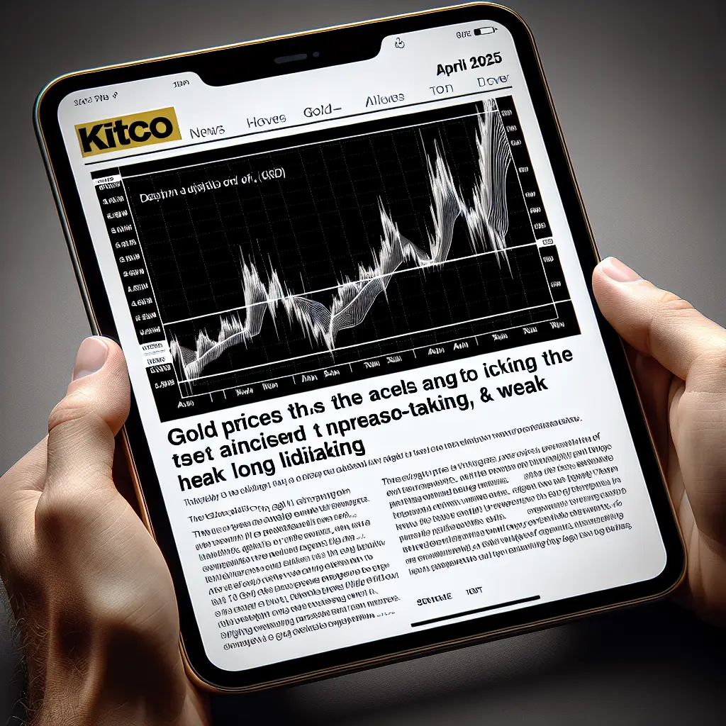 Gold Price Suffers From Profit-Taking and Weak Long Liquidation – KITCO, 4th April 2025