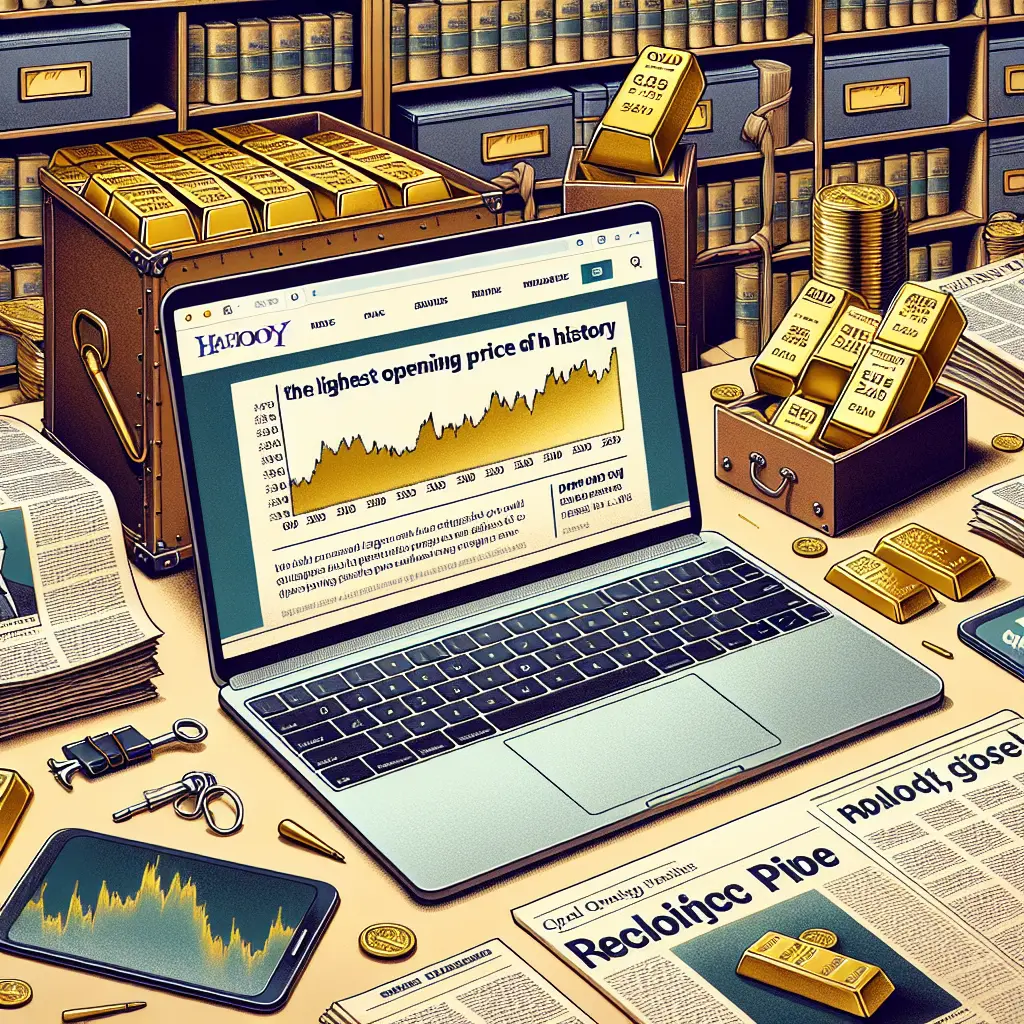 Historical High: Gold Achieves Highest Opening Price Ever on April 11, 2025