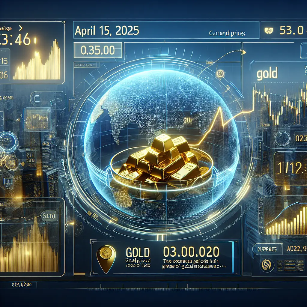 Gold Prices Maintain High Levels on Tuesday, April 15, 2025 – Yahoo Finance
